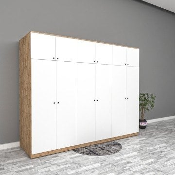 Jumbo 12 Kapaklı Yüklük Dolap