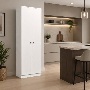 Home Çok Amaçlı 2 Kapaklı 8 Raflı Dolap