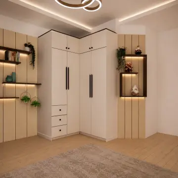 Ceviz Işığı – Özel Tasarım Yatak Odası*