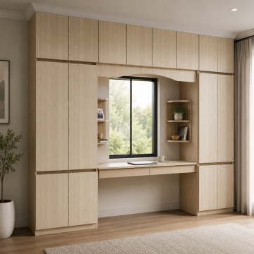Sonomo Vizon Cam Önü Çalışma Masalı Dolap*