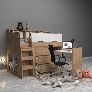 Cave Çalışma Masalı Ranza