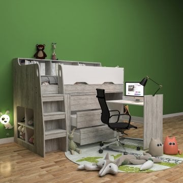 Cave Çalışma Masalı Ranza