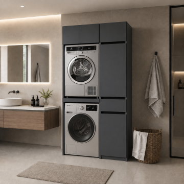 MONOLINE – Çamaşır ve Banyo Depolama Ünitesi*