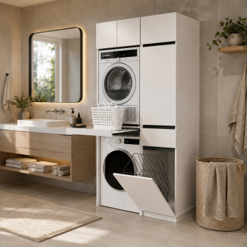 MONOLINE – Çamaşır ve Banyo Depolama Ünitesi*