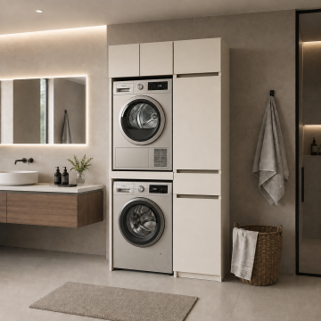 MONOLINE – Çamaşır ve Banyo Depolama Ünitesi*