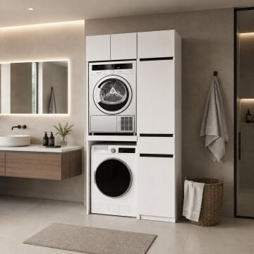 MONOLINE – Çamaşır ve Banyo Depolama Ünitesi*