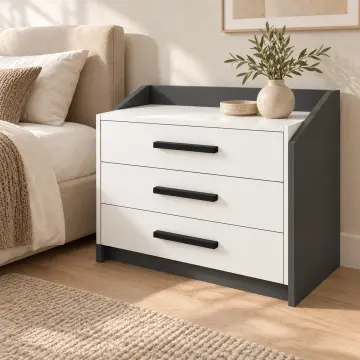 Yamaç 90 Üç Çekmeceli Alçak Şifonyer