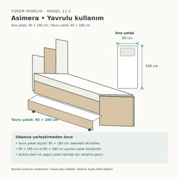 Asimera Yavrulu Karyola.