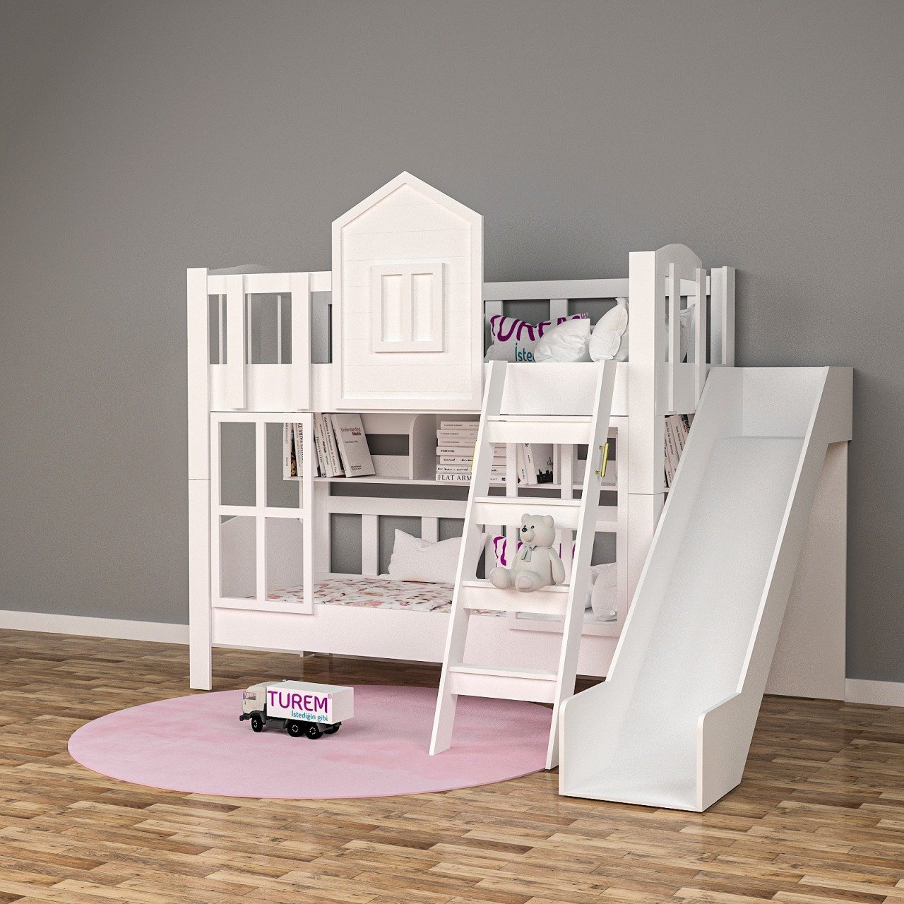 Classic Kaydıraklı Ranza