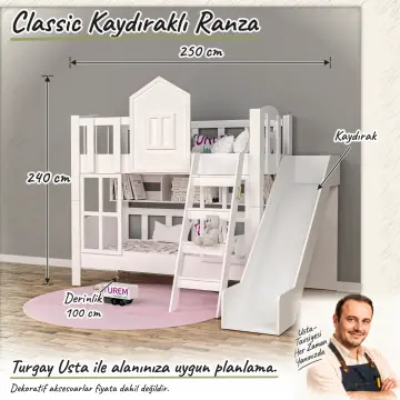 Classic Kaydıraklı Ranza