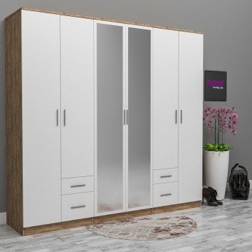 6 Kapılı 4 Çekmeceli Gadırop