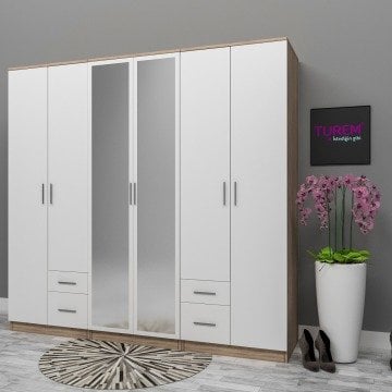 6 Kapılı 4 Çekmeceli Gadırop