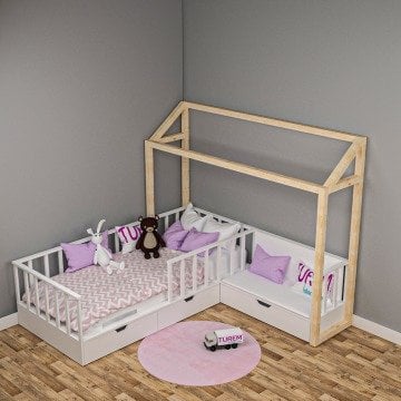 Çatılı Montessori Yatak