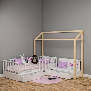 Çatılı Montessori Yatak