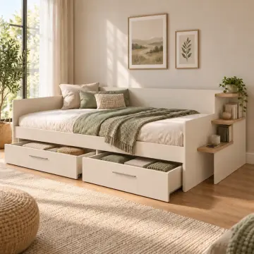 Yamaç 90x190 Çekmeceli Sedir