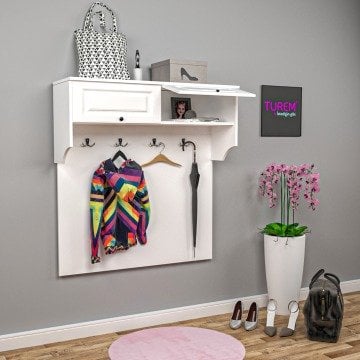 Duvar Askılı Membran Portmanto