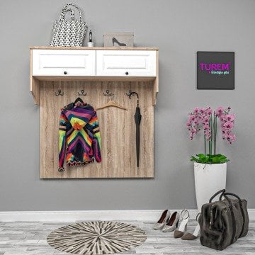 Duvar Askılı Membran Portmanto