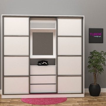 Black Wood Gardırop