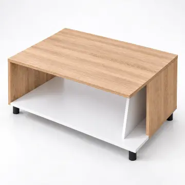 Açık U 90×70 cm Asimetrik Orta Sehpa