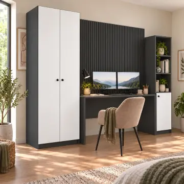Feris 260 Geniş Masalı Gardıroplu Çalışma Alanı