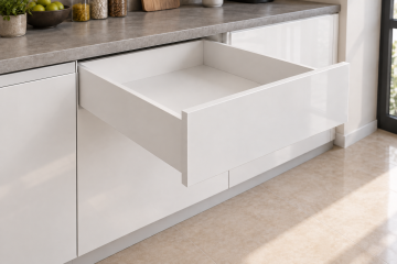 Jasmera AGT High Gloss Sol L Mutfak Dolabı – 601 Beyaz