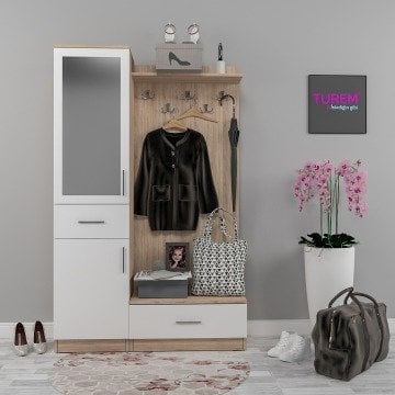 Feza Tek Bloklu Portmanto