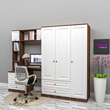 Özlem Dolaplı Membran Çalışma Masası