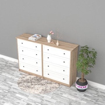 Frame 8 Çekmeceli Şifonyer