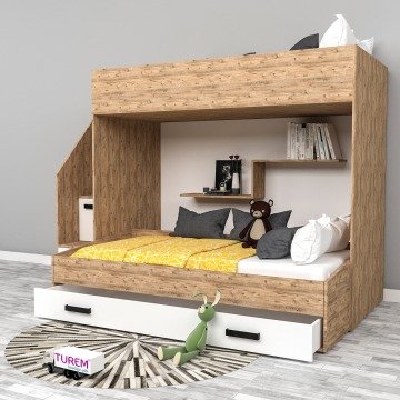 Loft Yandan Merdivenli Ranza