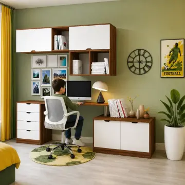 Vario Raflı Çalışma Masası