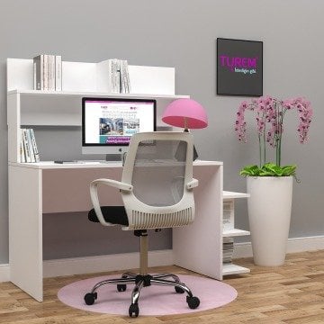 Nesrin Raflı Çalışma Masası