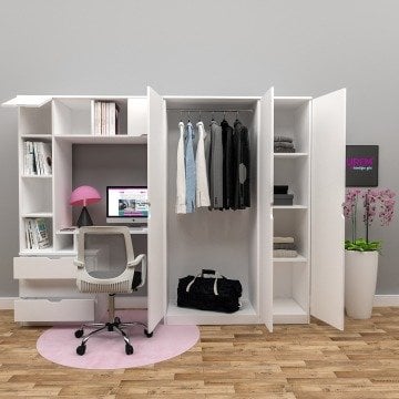 Özlem Dolaplı Çalışma Masası