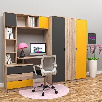 Özlem Dolaplı Çalışma Masası