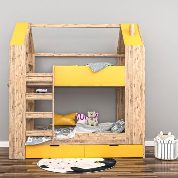 Glasses Çatılı Ranza