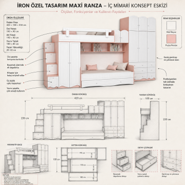 İron Özel Tasarım Maxi Ranza
