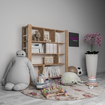 Montessori Çok Amaçlı Kitaplık