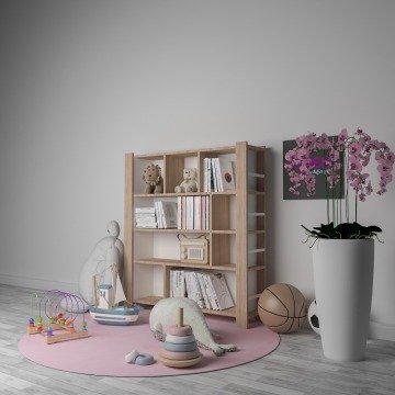 Montessori Çok Amaçlı Kitaplık