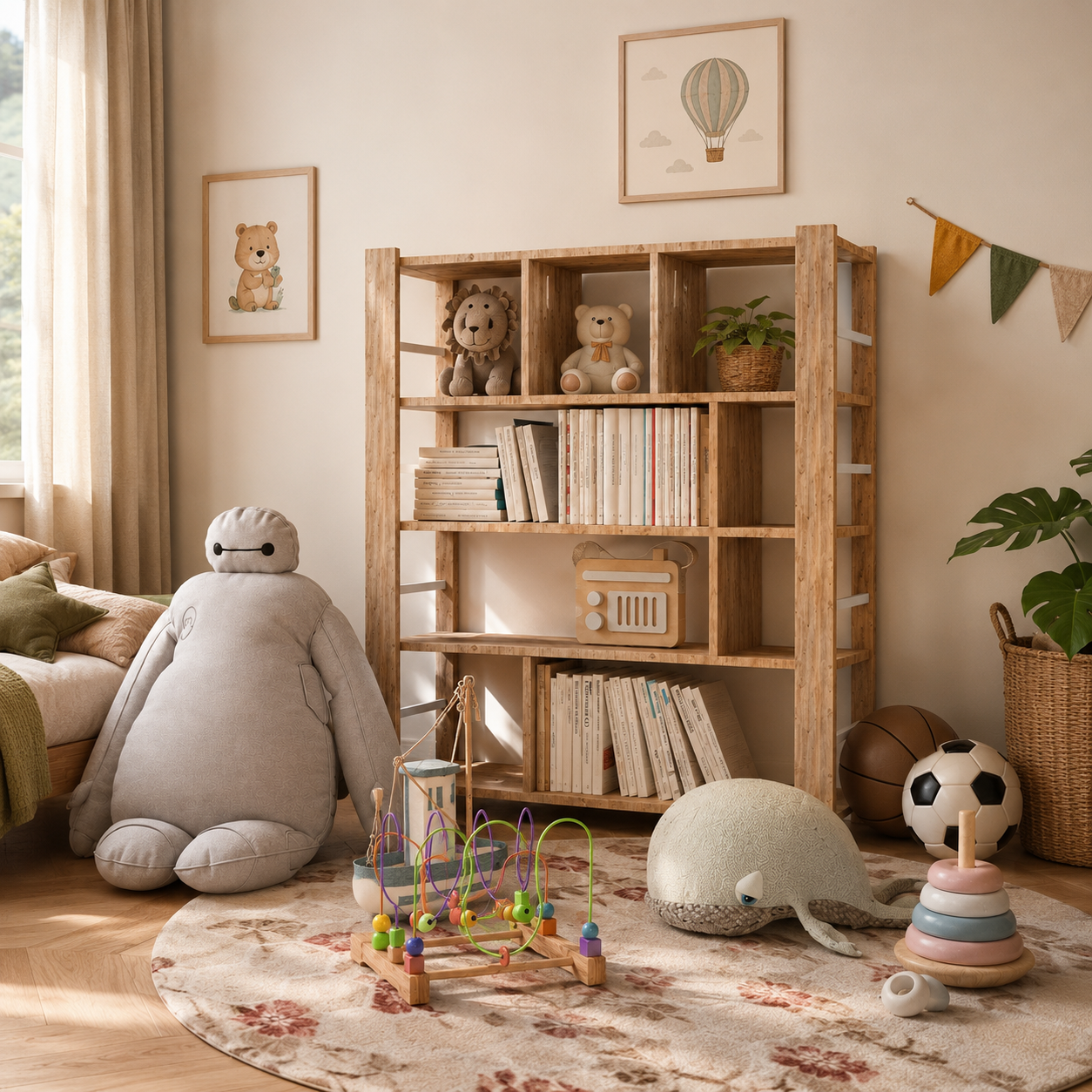 Montessori Çok Amaçlı Kitaplık
