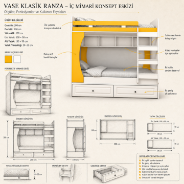 Vase Klasik Ranza