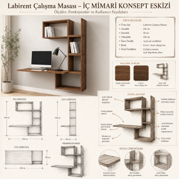 Labirent Çalışma Masası