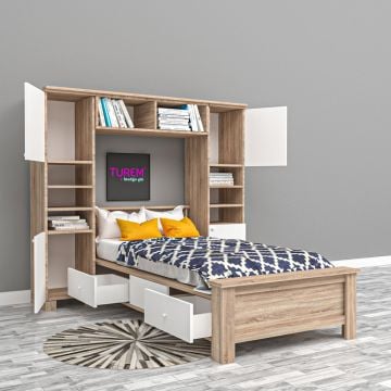 Noun Yatak Üstü Gardrop