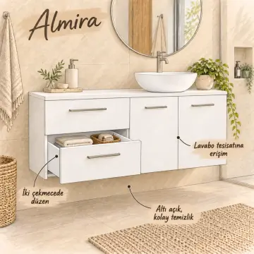 Almira Banyo Dolabı