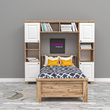 Noun Membran Yatak Üstü Gardrop