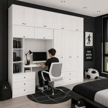 Kamelya Dolaplı Çalışma Masası