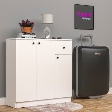 Home Çok Amaçlı 3 Kapılı Dolap