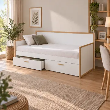 Çerçeve 90x190 Çekmeceli Sedir