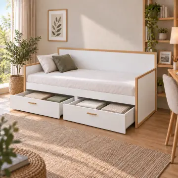 Çerçeve 90x190 Çekmeceli Sedir