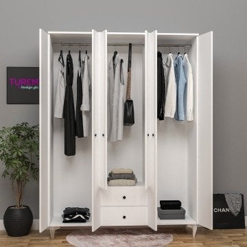 Özel Üretim 6 Kapılı Gardrop