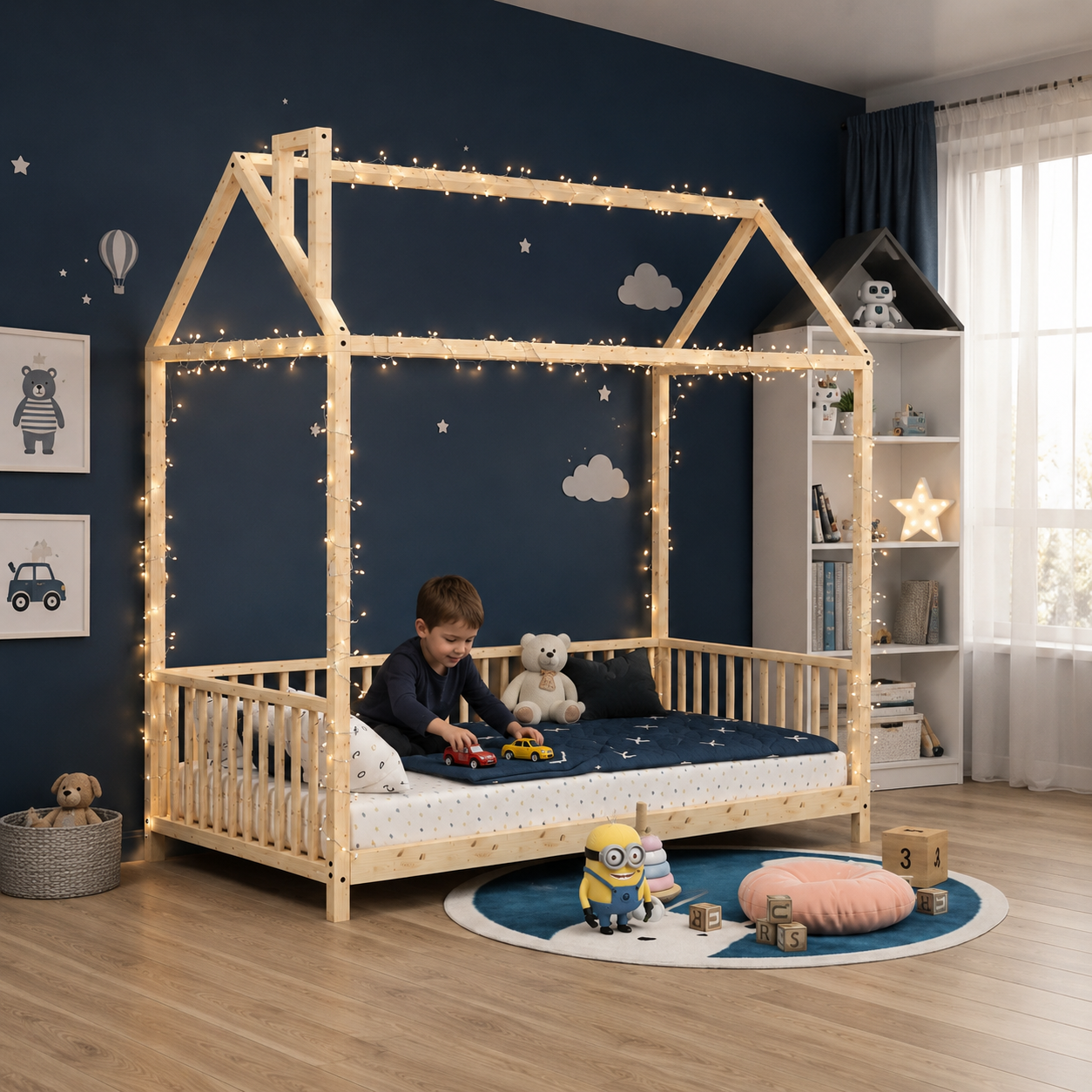 Çatılı Montessori Yatak
