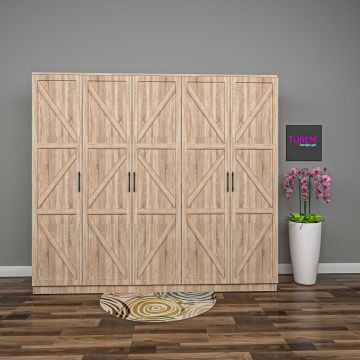 Taggy 5 Kapılı Gardrop